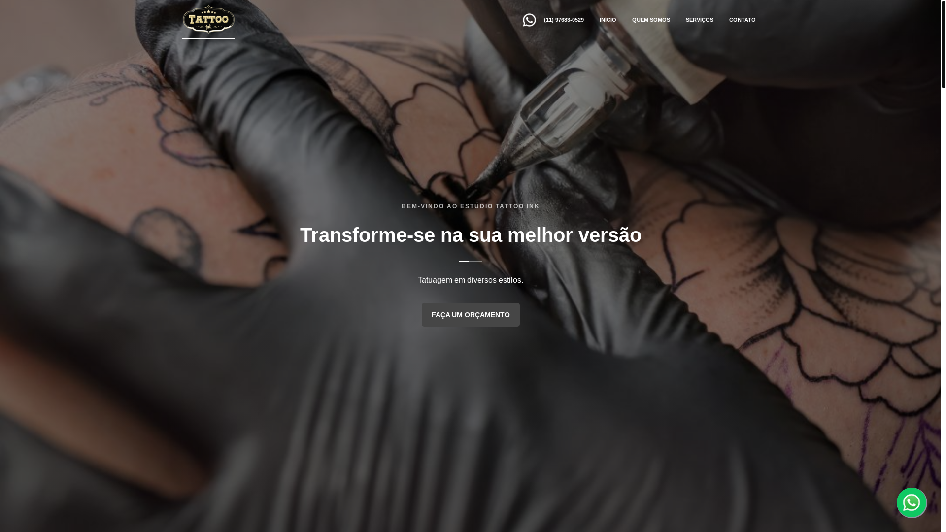 website screenshot of https://estudioinktattoo.com.br/