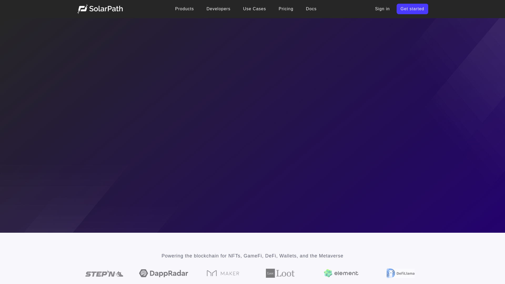 website screenshot of https://solarpath.pages.dev