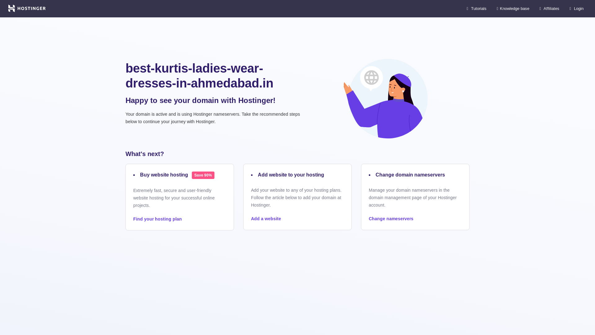 website screenshot of https://best-kurtis-ladies-wear-dresses-in-ahmedabad.in/