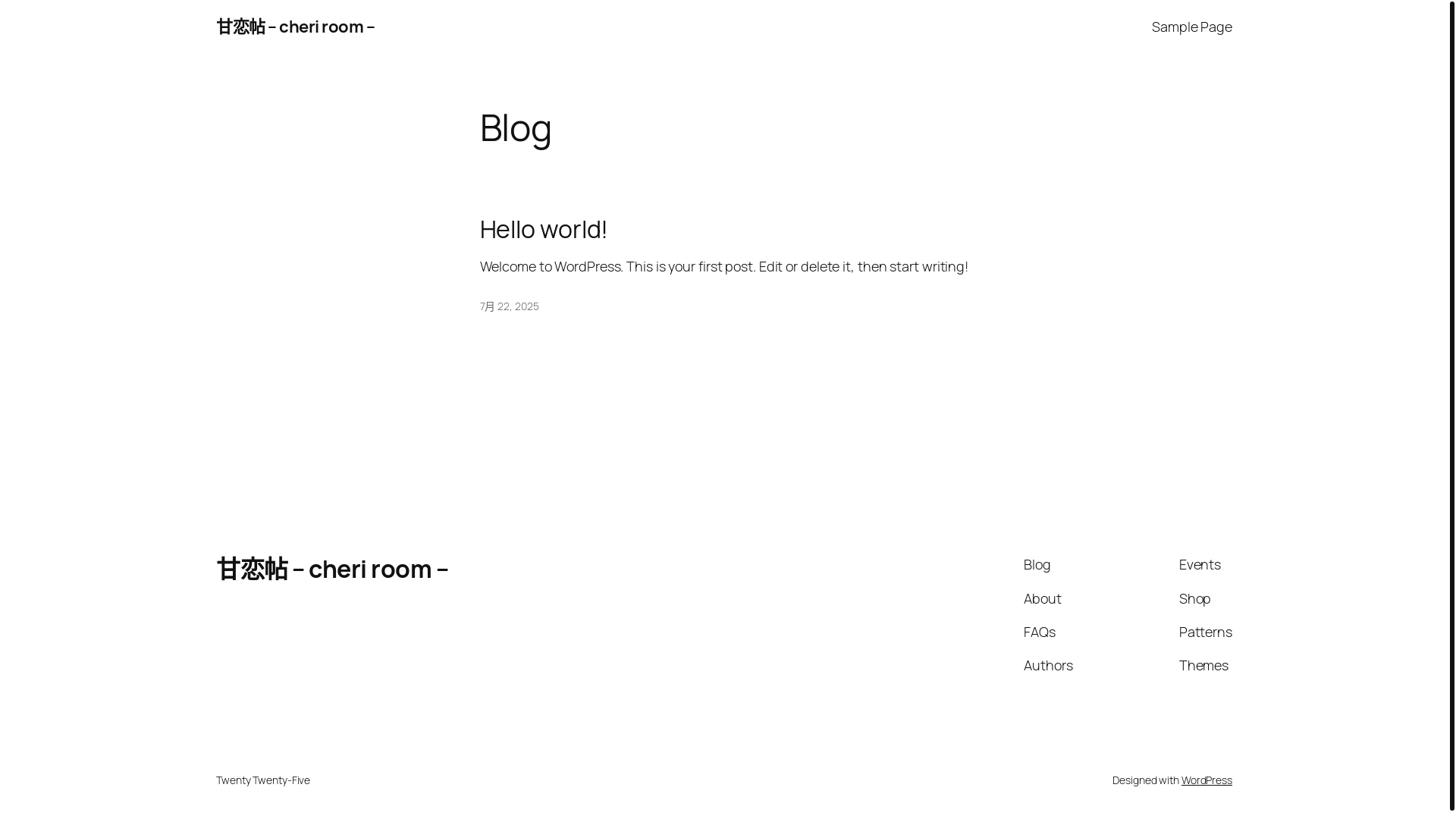 website screenshot of https://amakoichou.com/