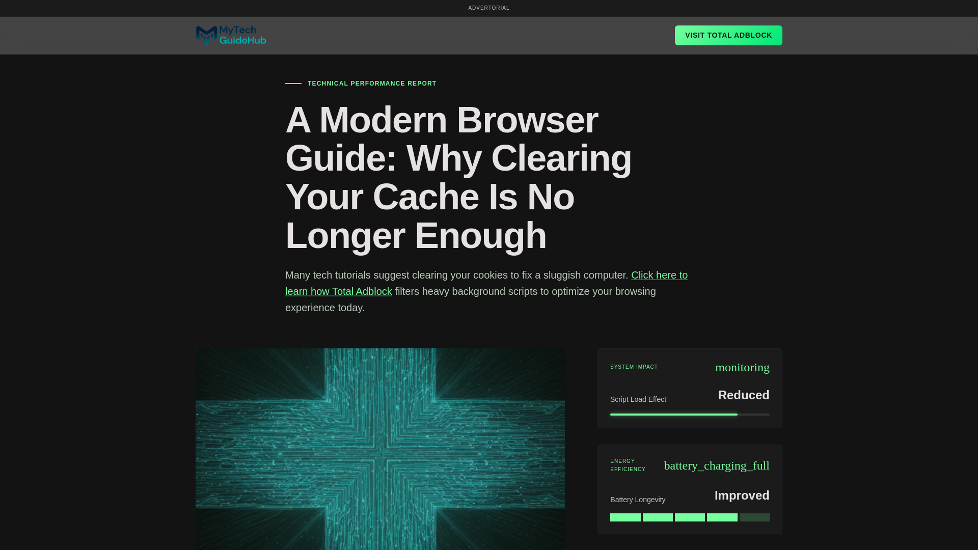 website screenshot of https://mytechguidehub.com