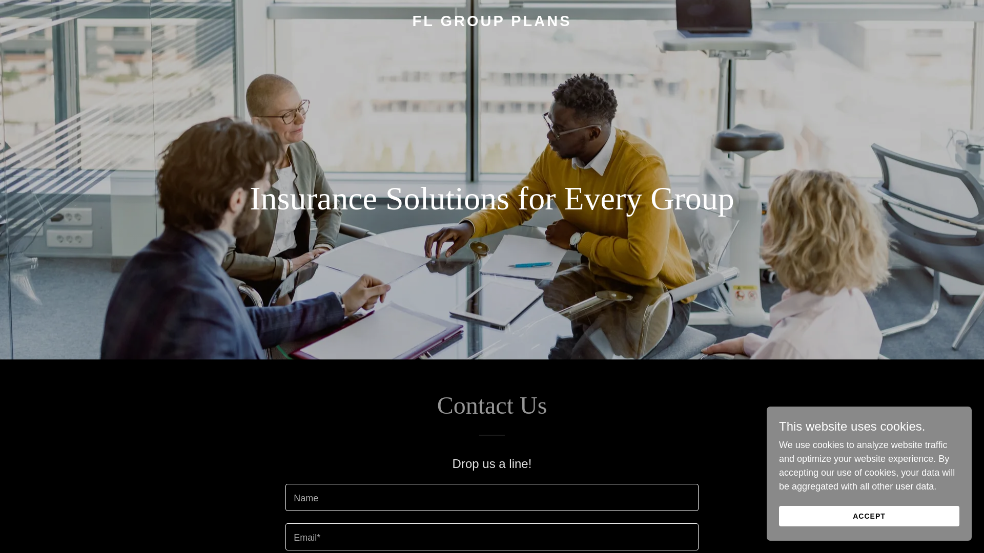 website screenshot of https://flgroupplans.com/