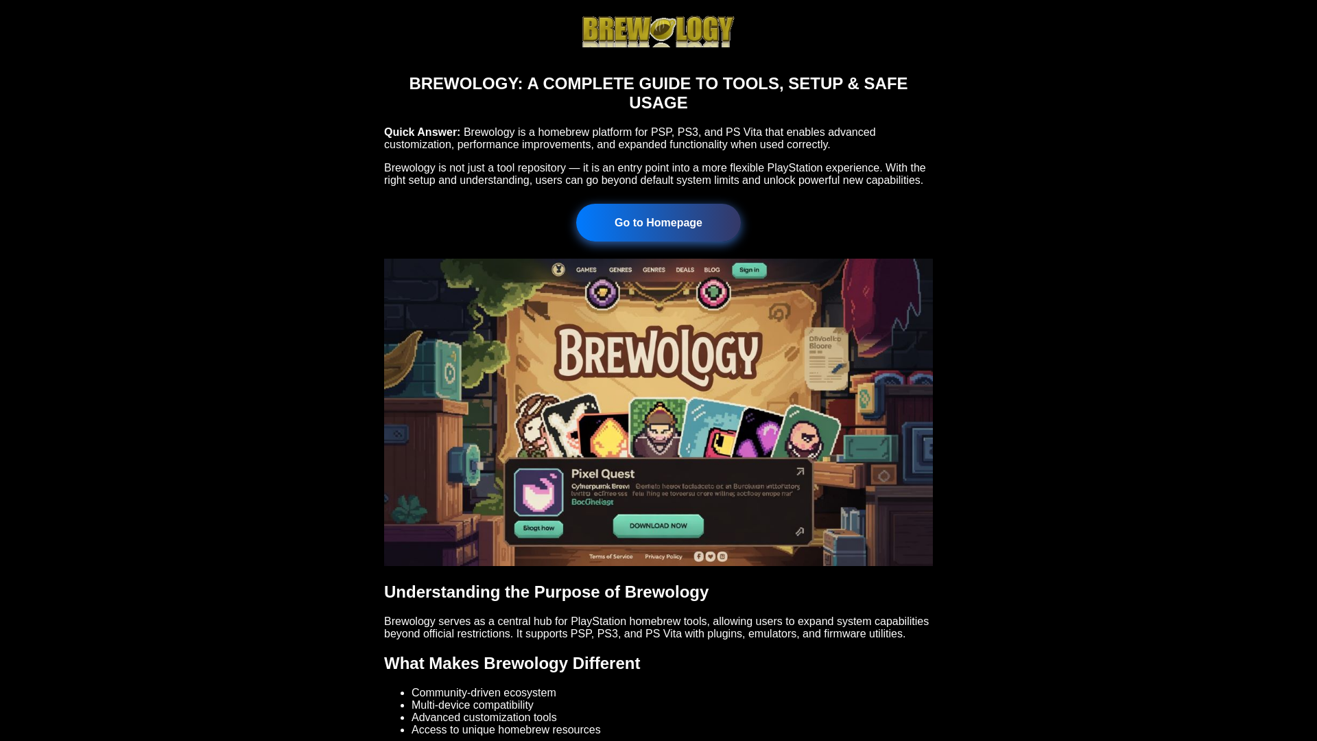 website screenshot of https://brewology-05.pages.dev/