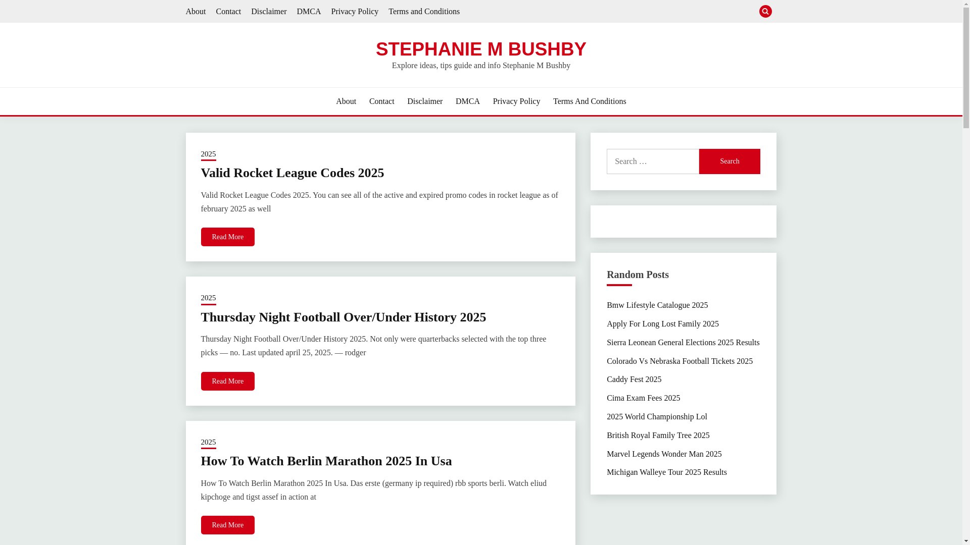 website screenshot of https://stephaniembushby.pages.dev/
