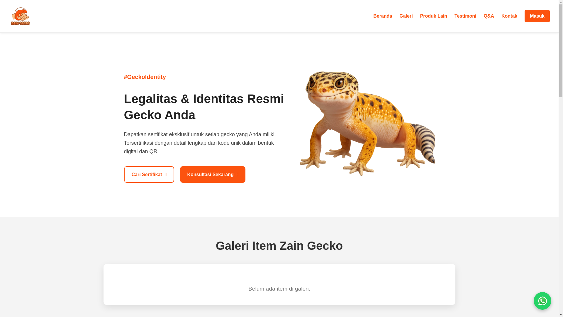 website screenshot of https://zaingecko.com/