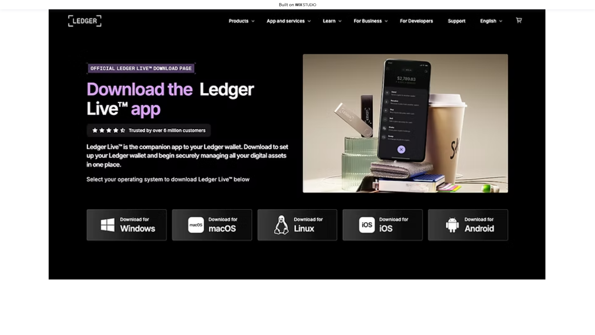 website screenshot of https://lgderlive-portfolio.wixstudio.com/live