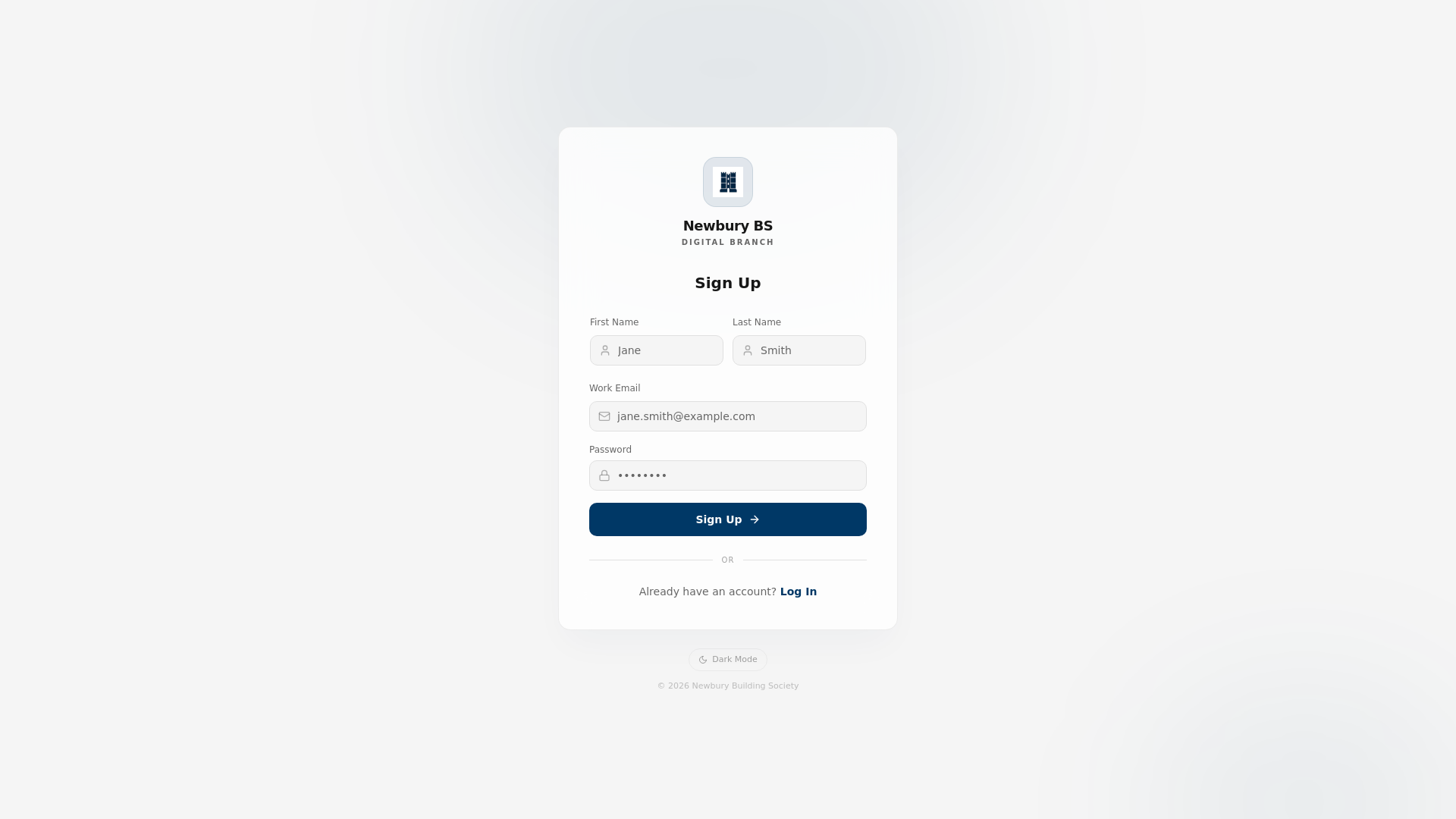 website screenshot of https://sbs-newbury-demo.com/