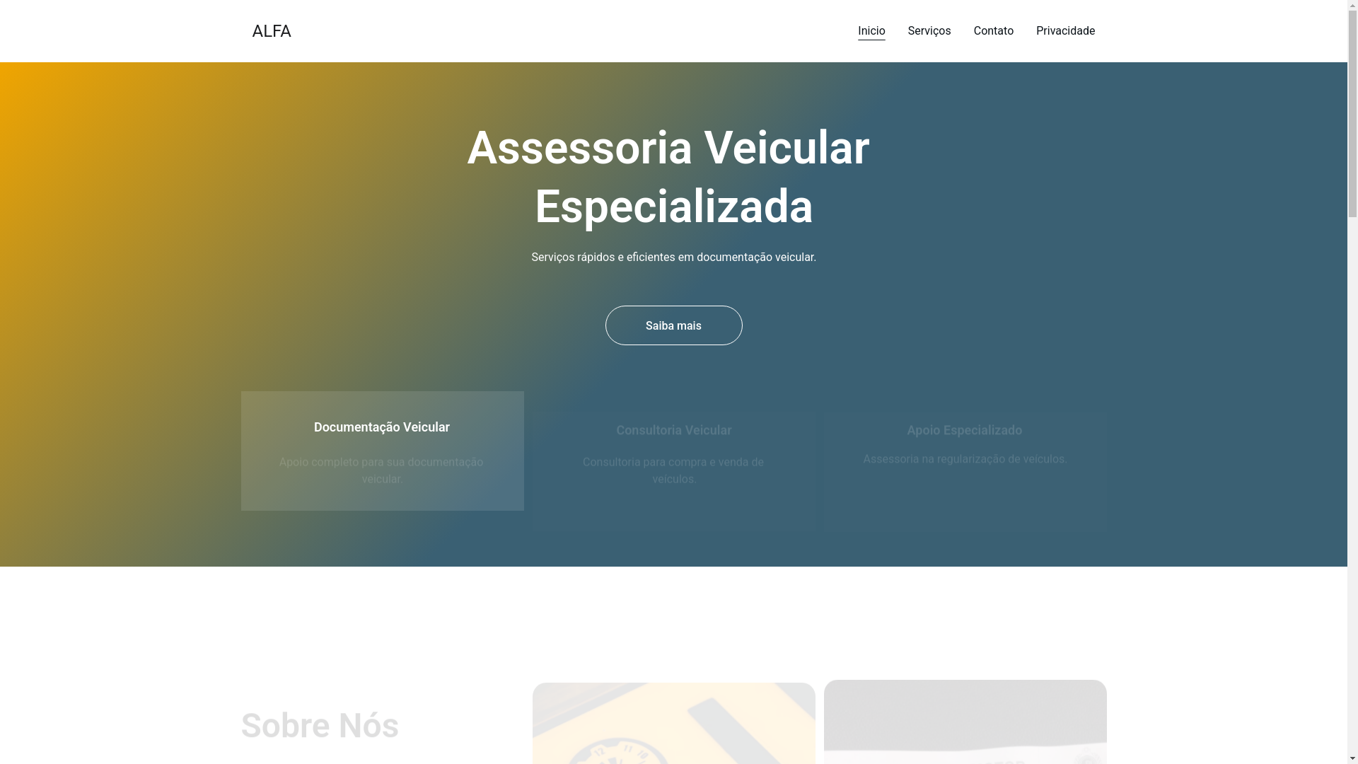 website screenshot of https://assistenciaalfa.online/