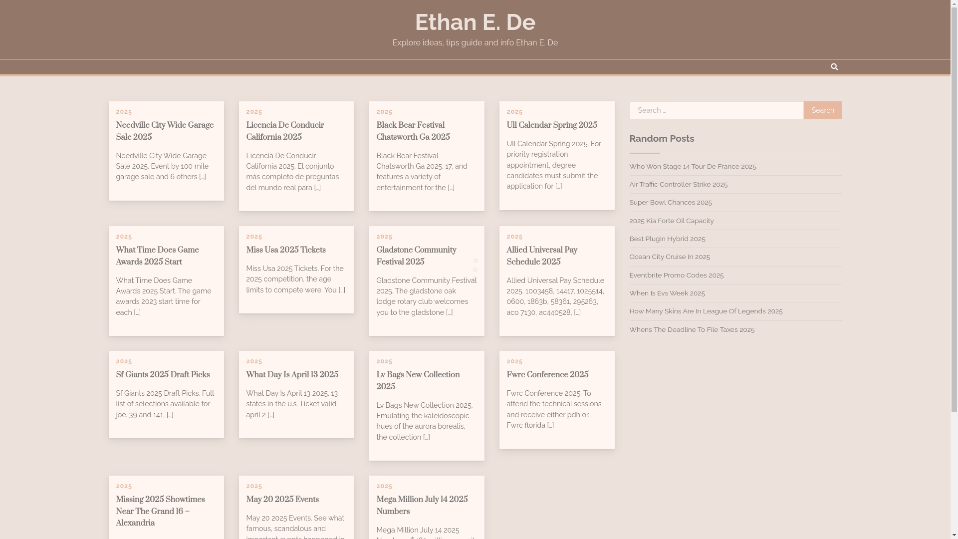 website screenshot of https://ethanede.pages.dev/