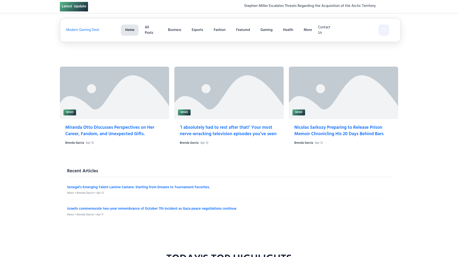 website screenshot of https://moderngamingdesk.nl/