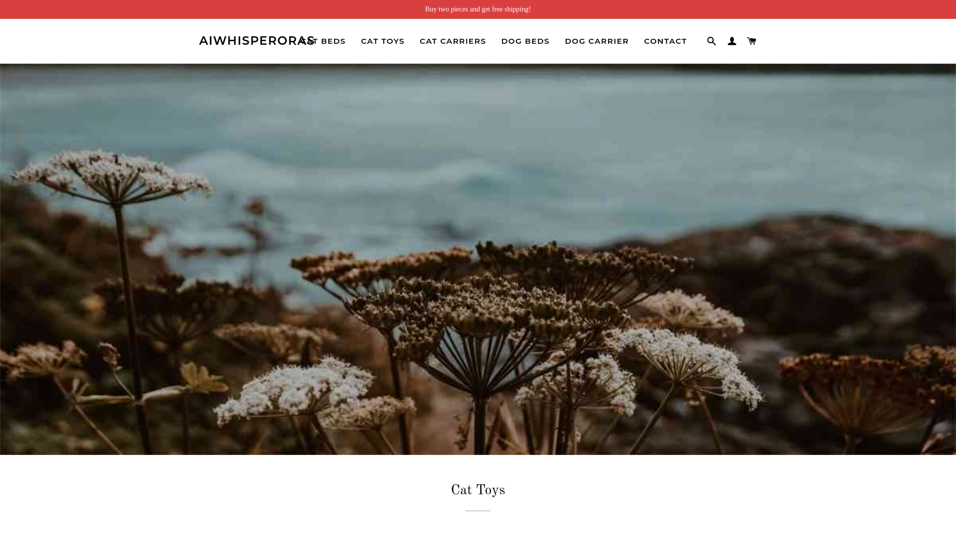 website screenshot of https://aiwhisperoras.shop/