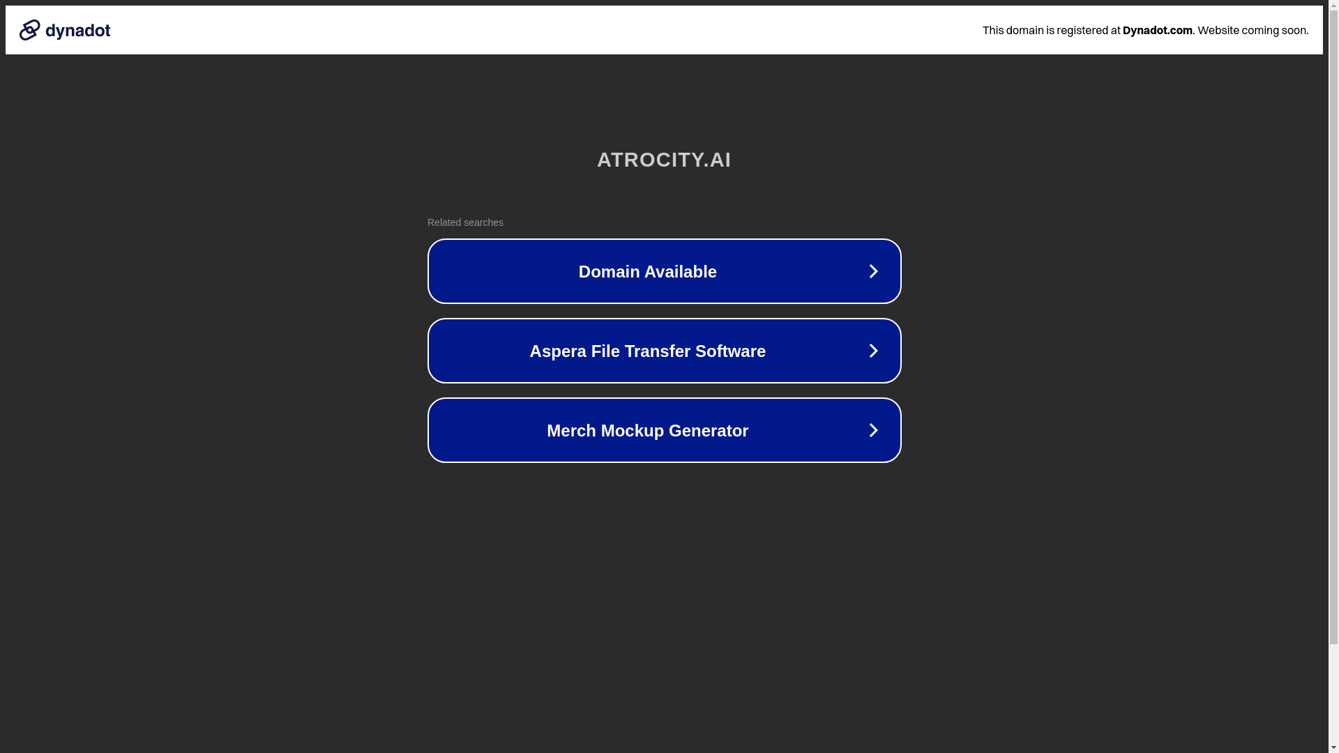 website screenshot of https://atrocity.ai/