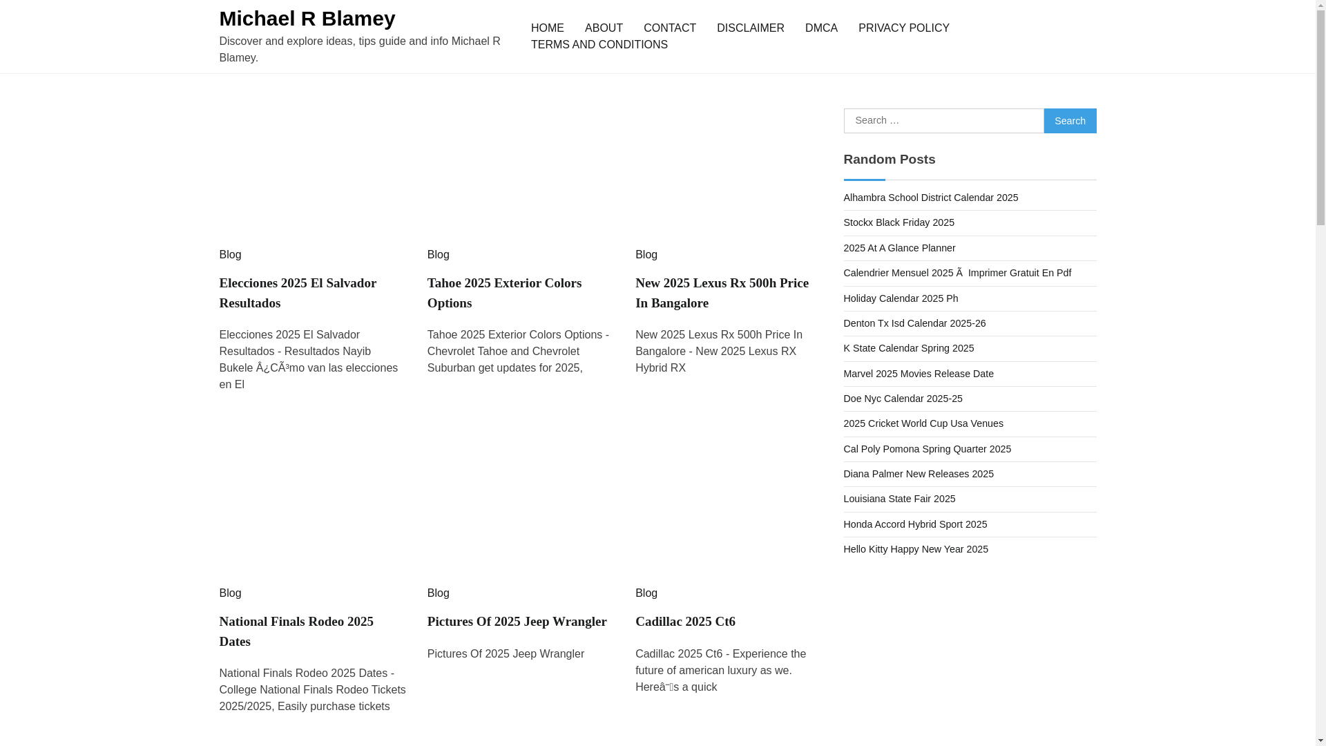 website screenshot of https://michaelrblamey.pages.dev/