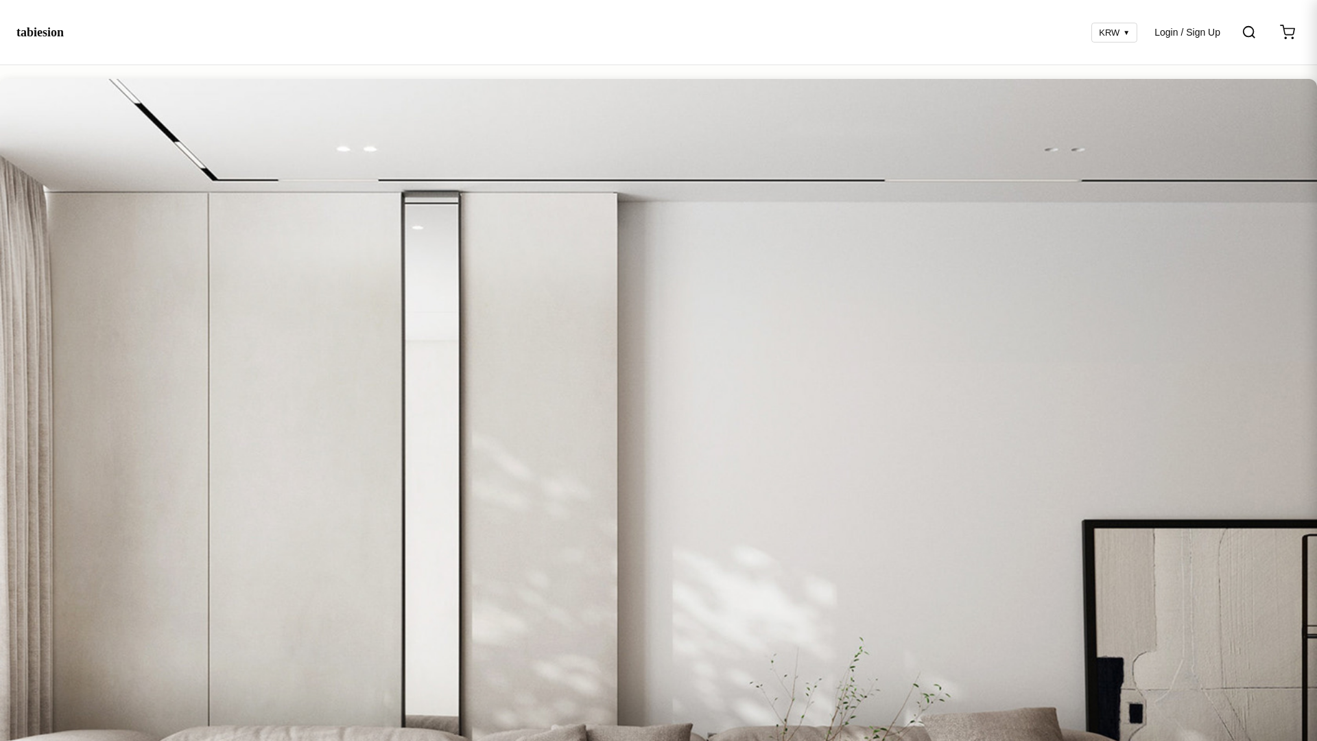 website screenshot of https://tabiesion.com/