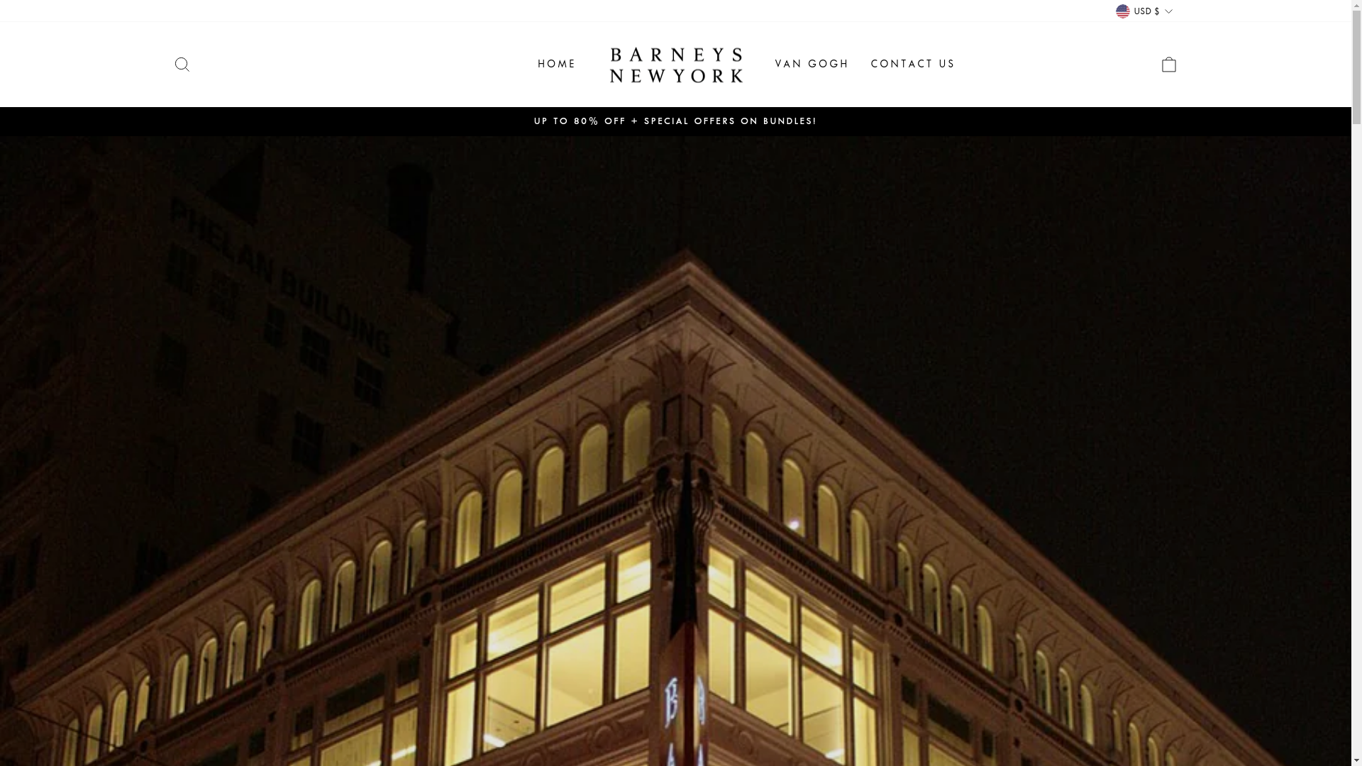website screenshot of https://barneysnewyork.shop/