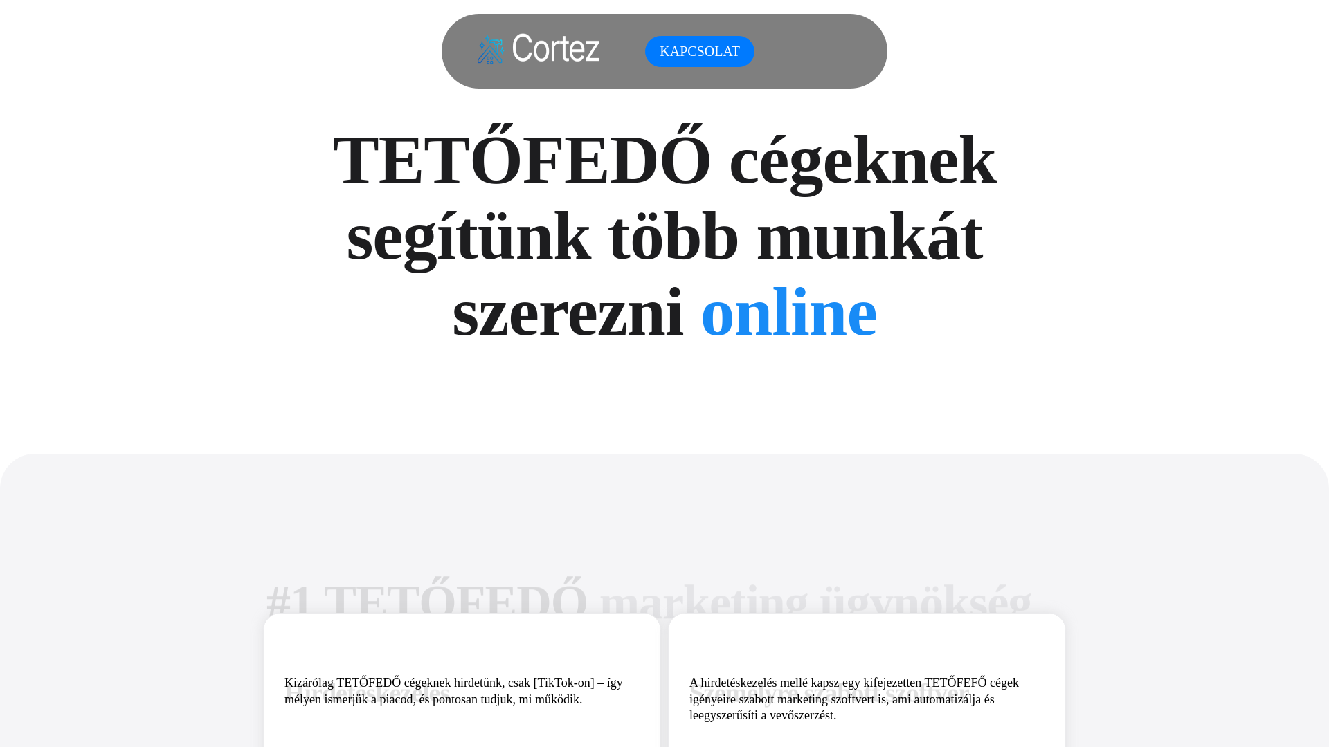 website screenshot of https://cortez-pro.de/