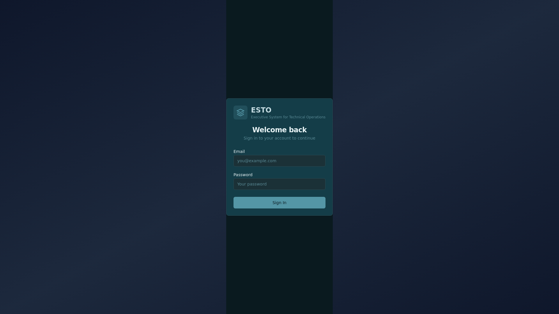 website screenshot of https://esto-cks.app
