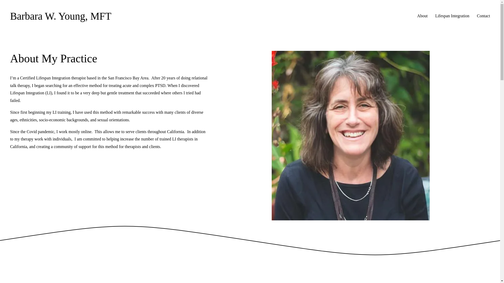 website screenshot of https://barbarawyoungmft.com/