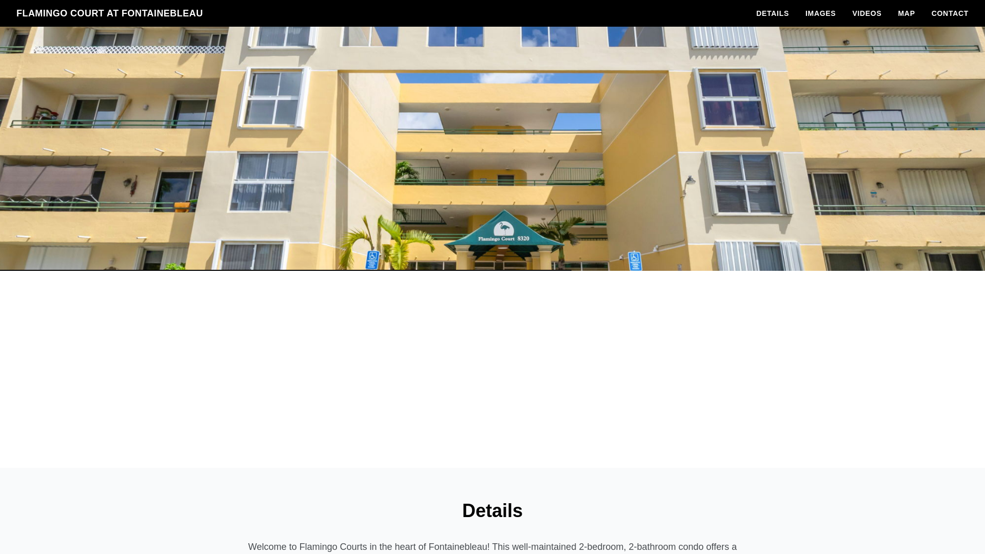 website screenshot of https://flamingo414.com/