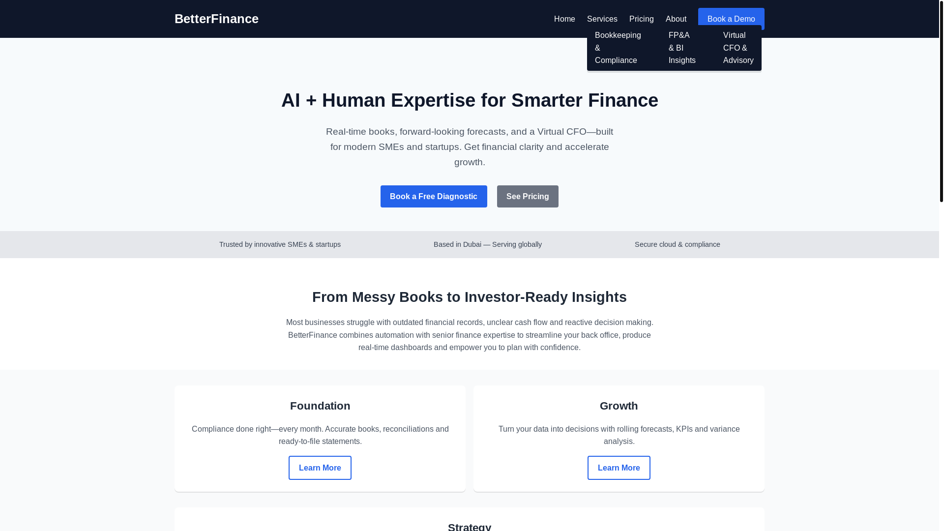 website screenshot of https://betterfs.pages.dev/