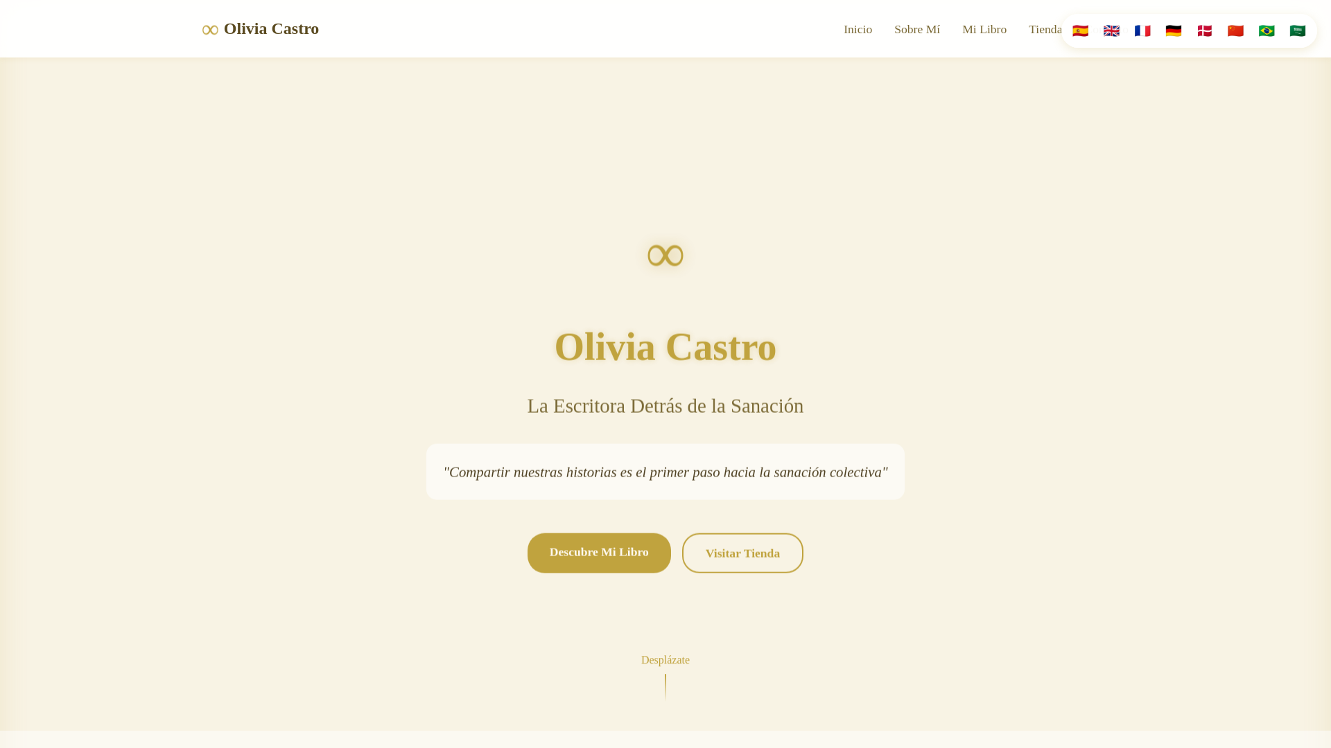 website screenshot of https://thelovethattimemadedivine.pages.dev/
