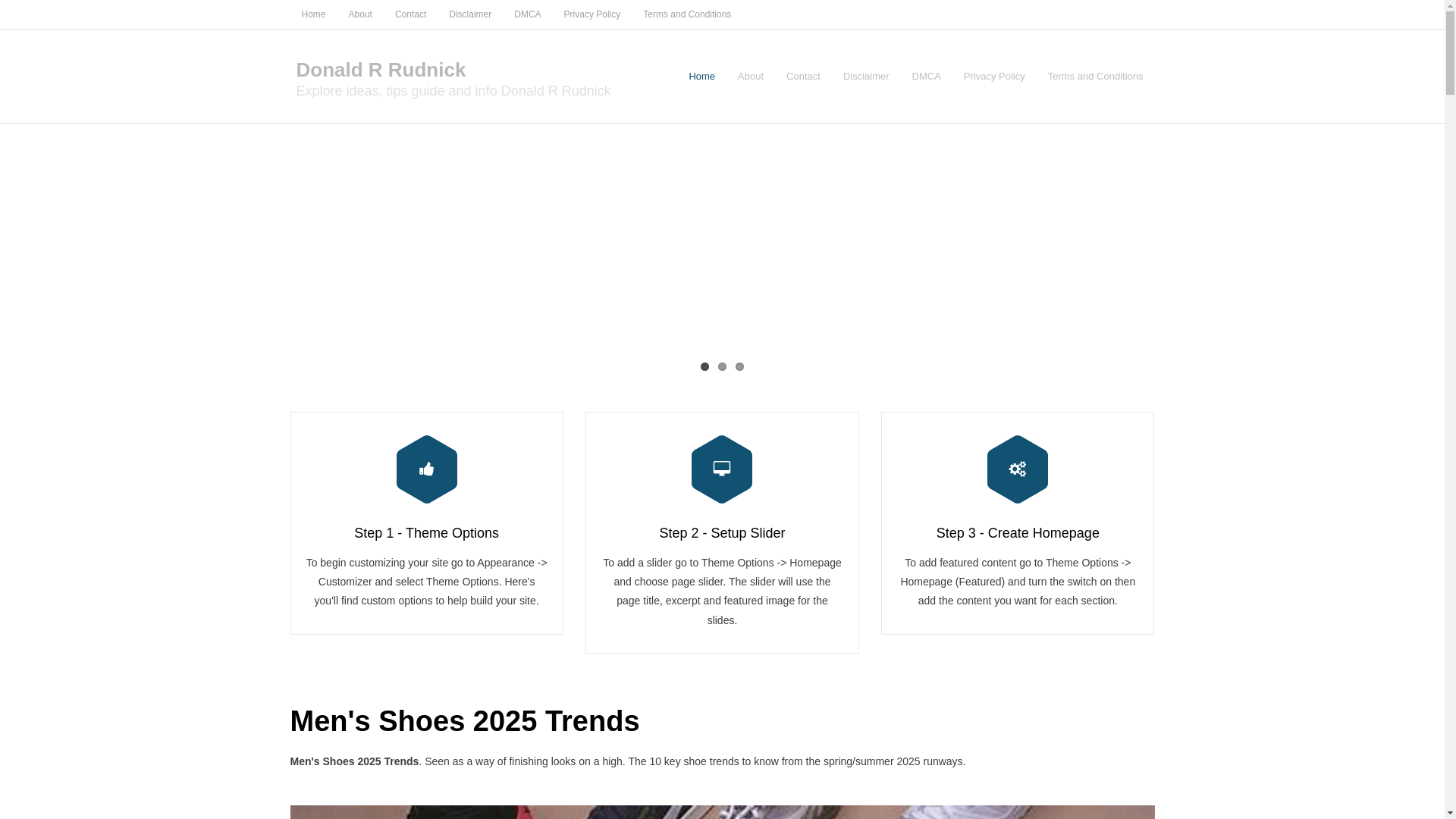 website screenshot of https://donaldrrudnickj.pages.dev/