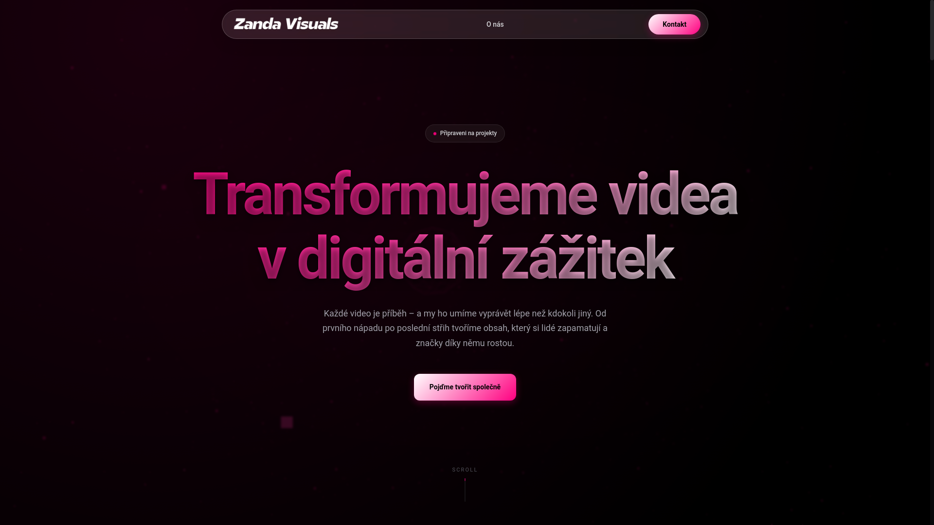 website screenshot of https://zandavisuals1.pages.dev/
