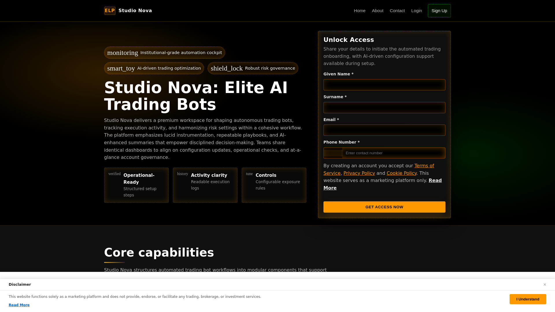 website screenshot of https://studionova-app-shop.pages.dev/