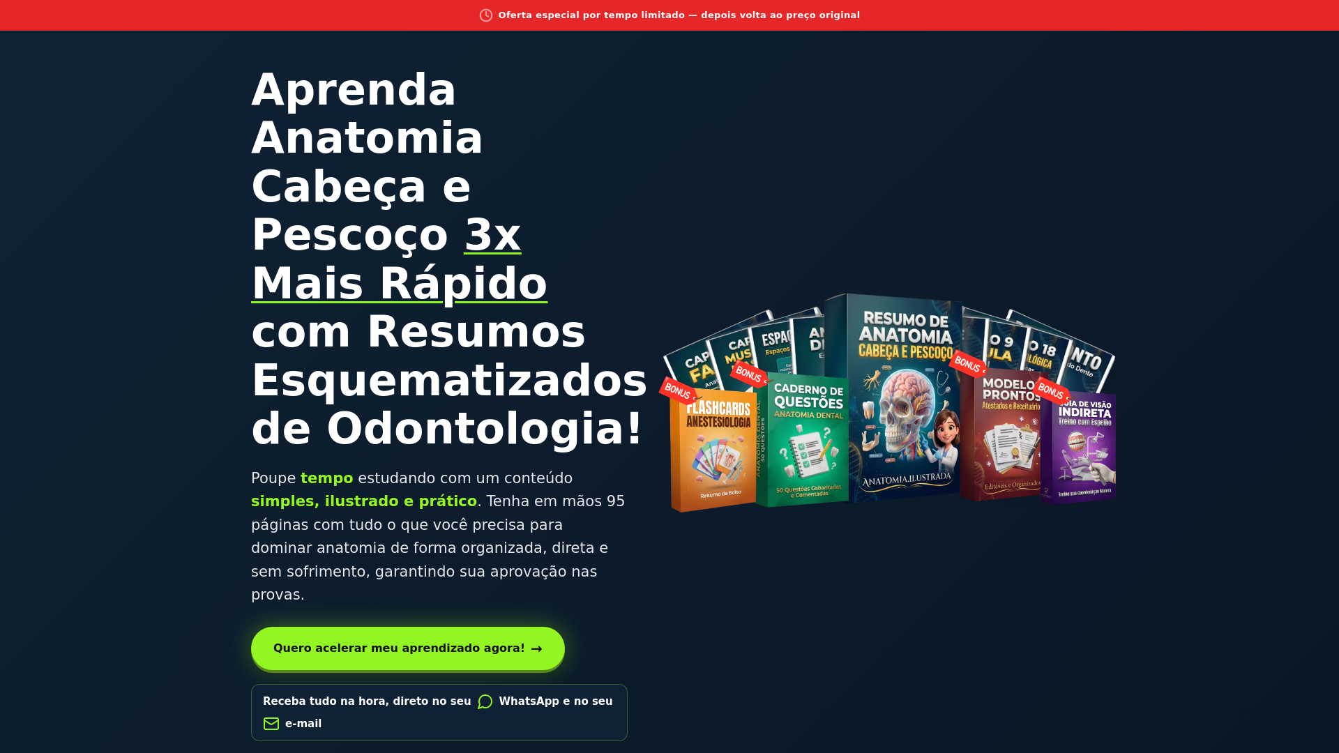 website screenshot of https://ilustreiodonto.site