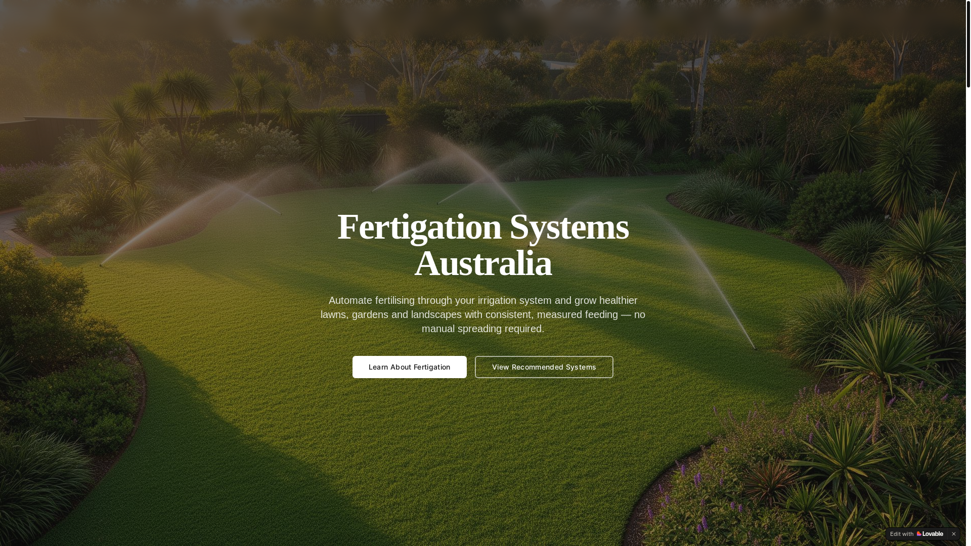 website screenshot of https://fertigationaustralia.com.au/