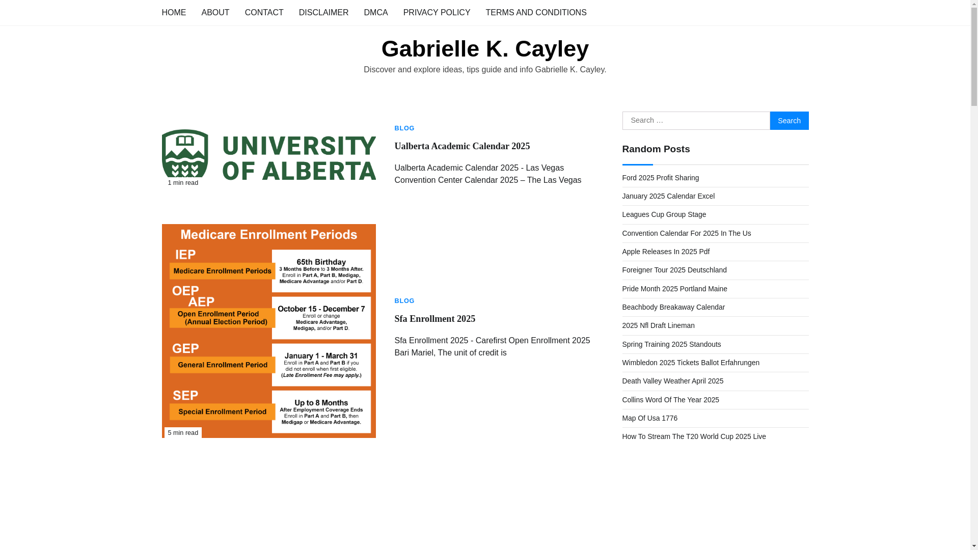 website screenshot of https://gabriellekcayley.pages.dev/