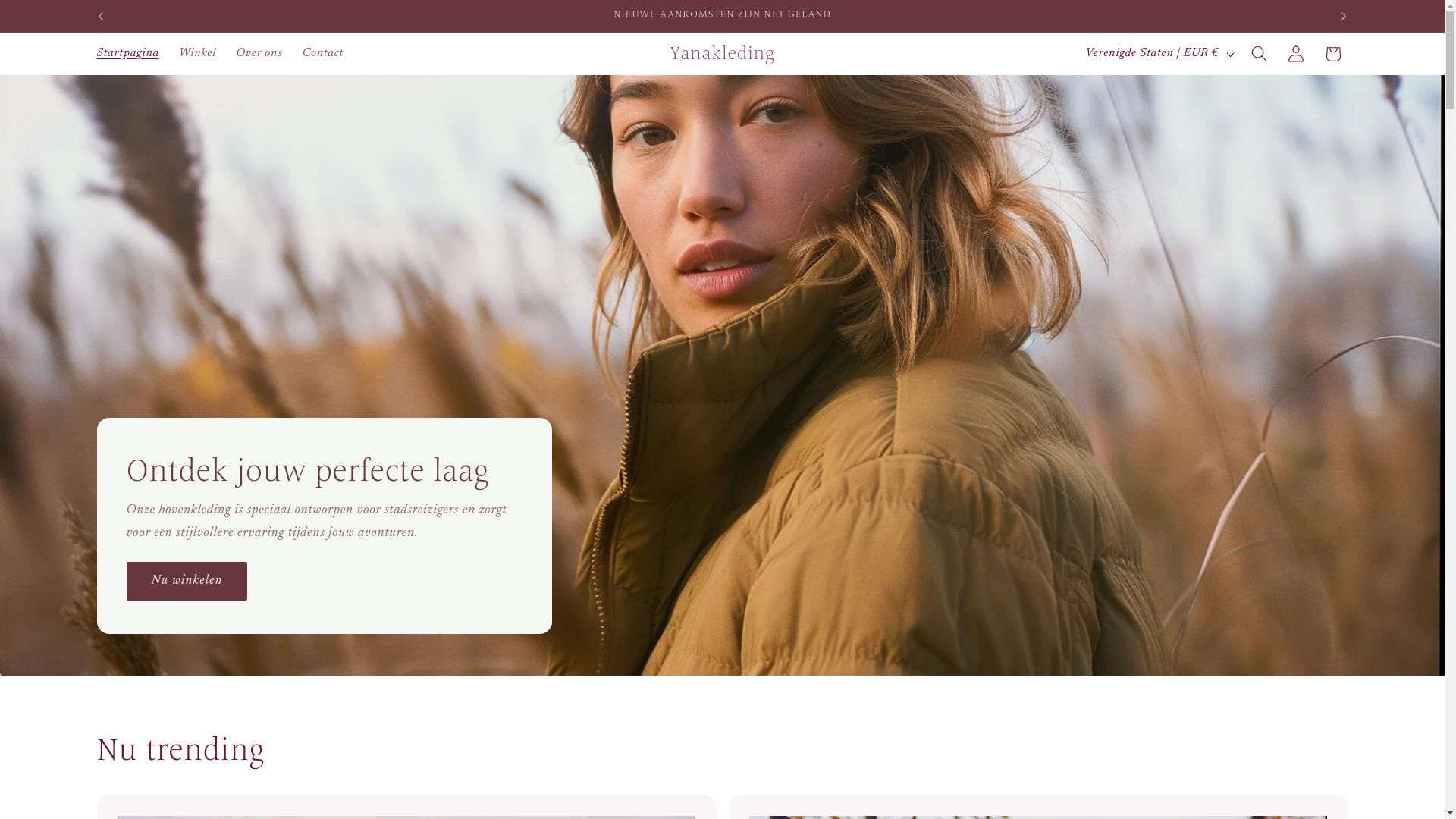 website screenshot of https://yanakleding.com/