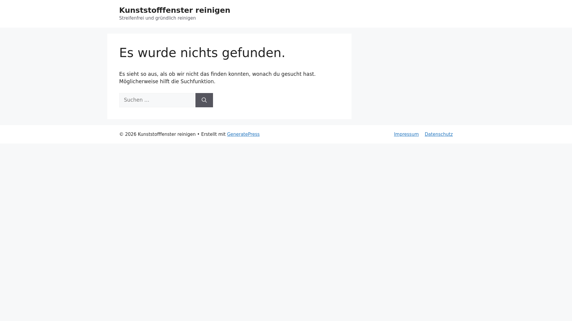 website screenshot of https://kunststofffenster-reinigen.de