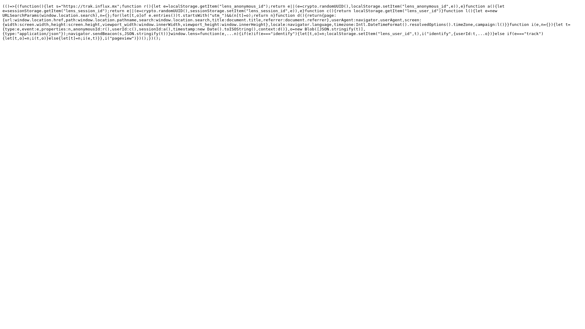 website screenshot of https://lens-tracker.pages.dev/