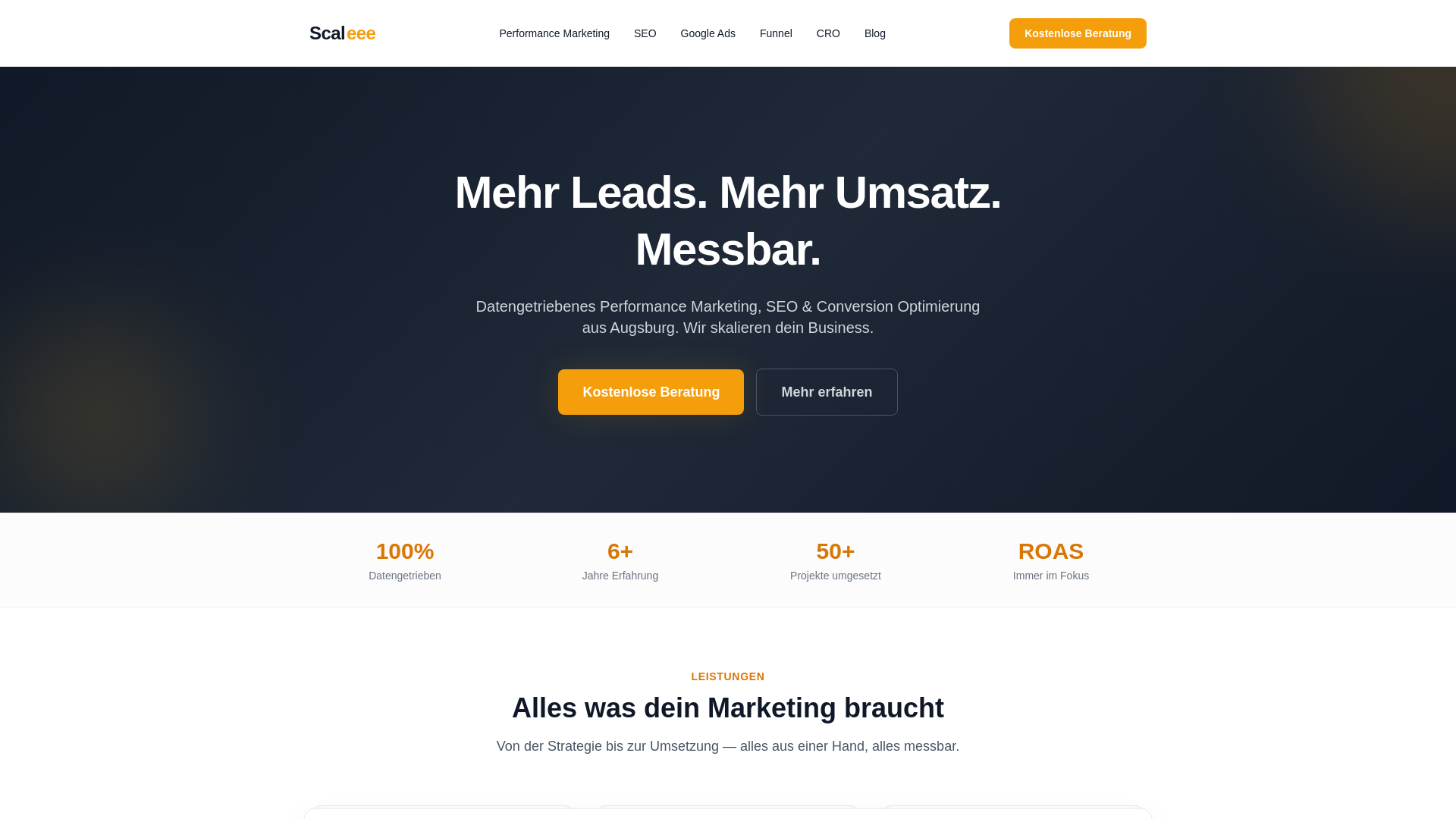 website screenshot of https://scaleee-de.pages.dev/