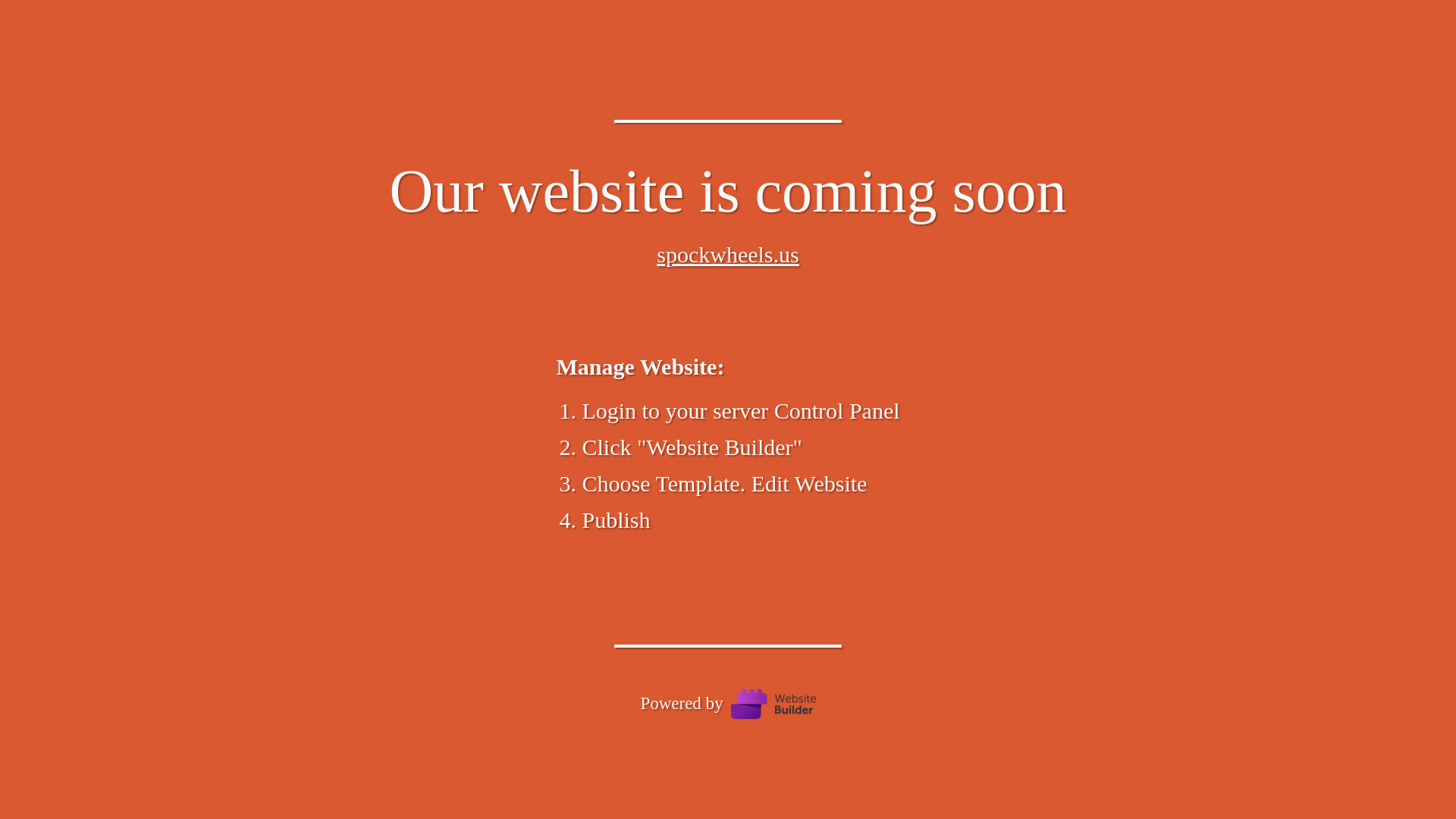 website screenshot of https://spockwheels.us/