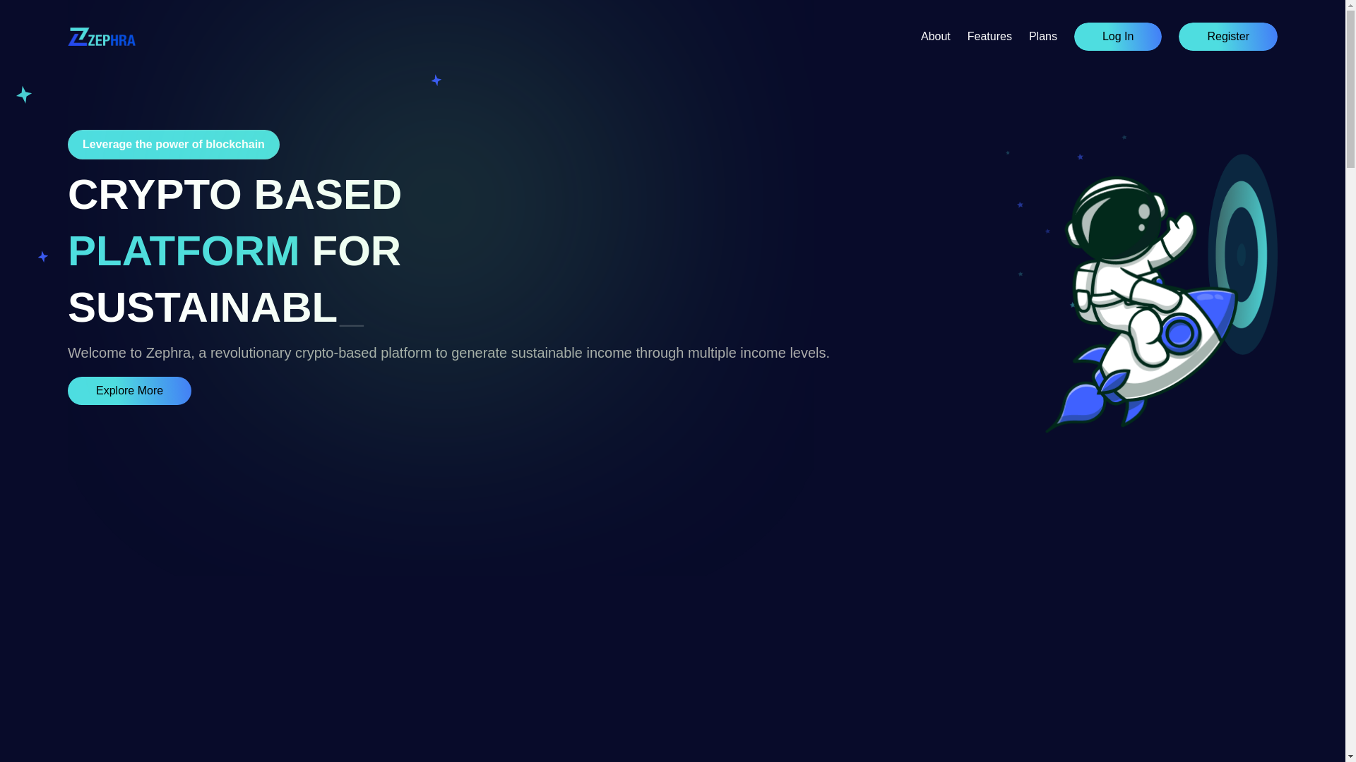 website screenshot of https://zephra-web-production.pages.dev/