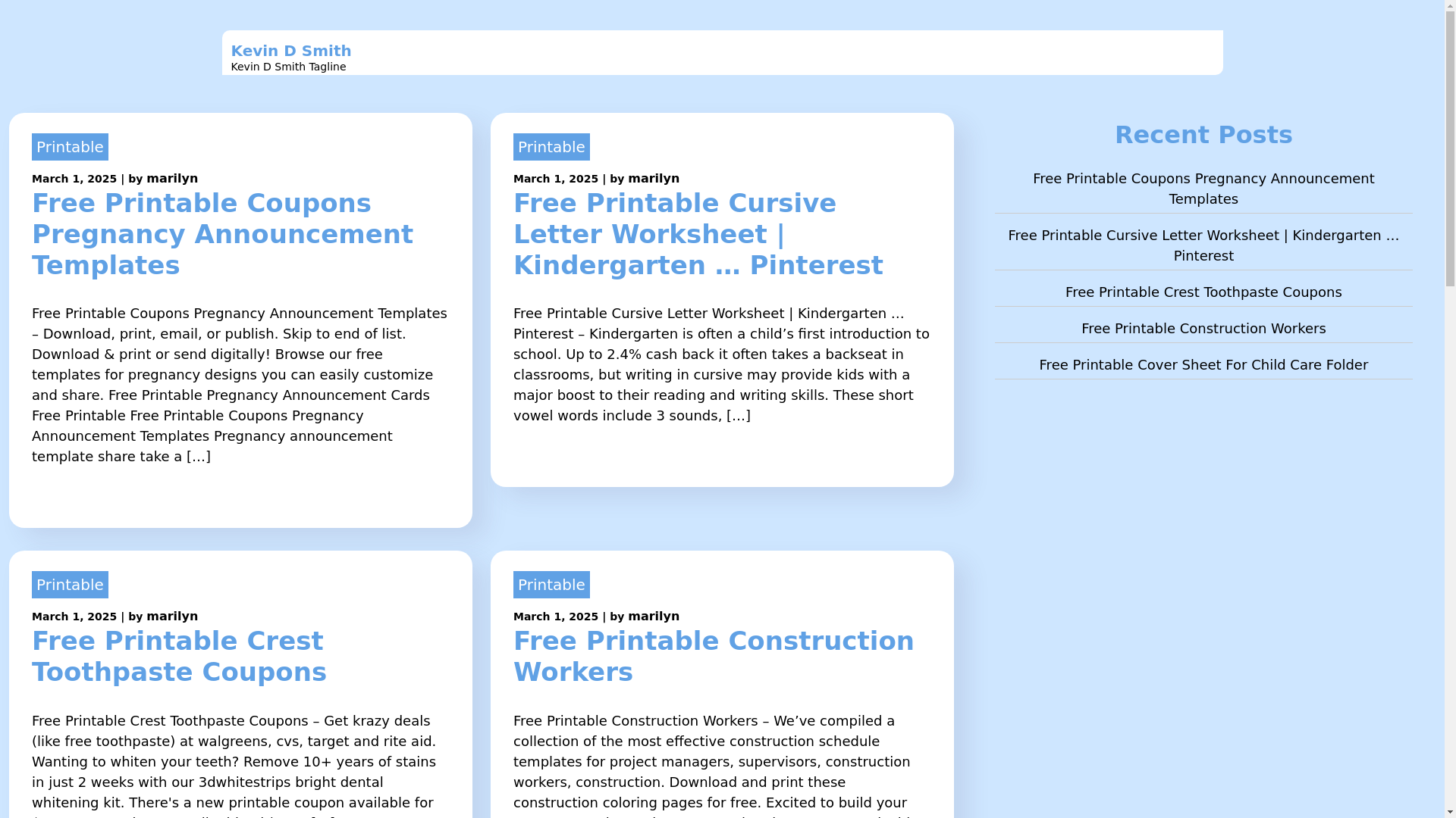 website screenshot of https://kevindsmithj.pages.dev/