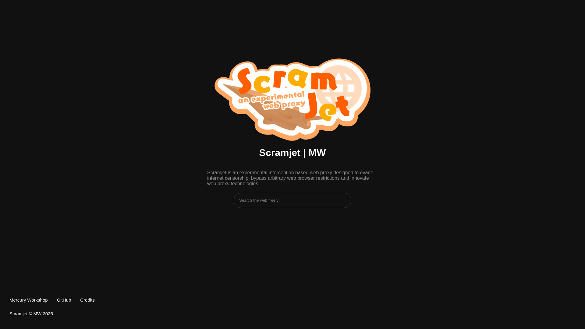 website screenshot of https://scramjet-app-3si.pages.dev/