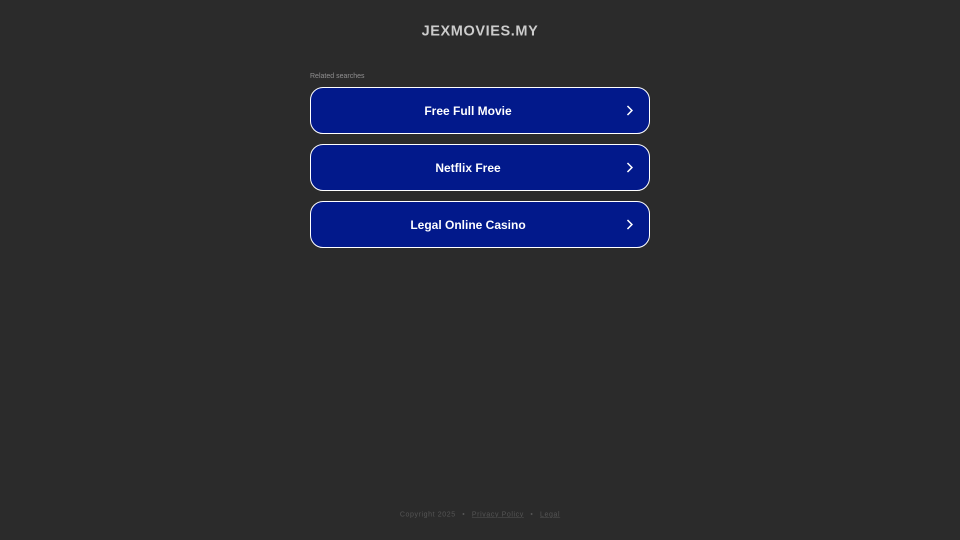 website screenshot of https://jexmovies.my/