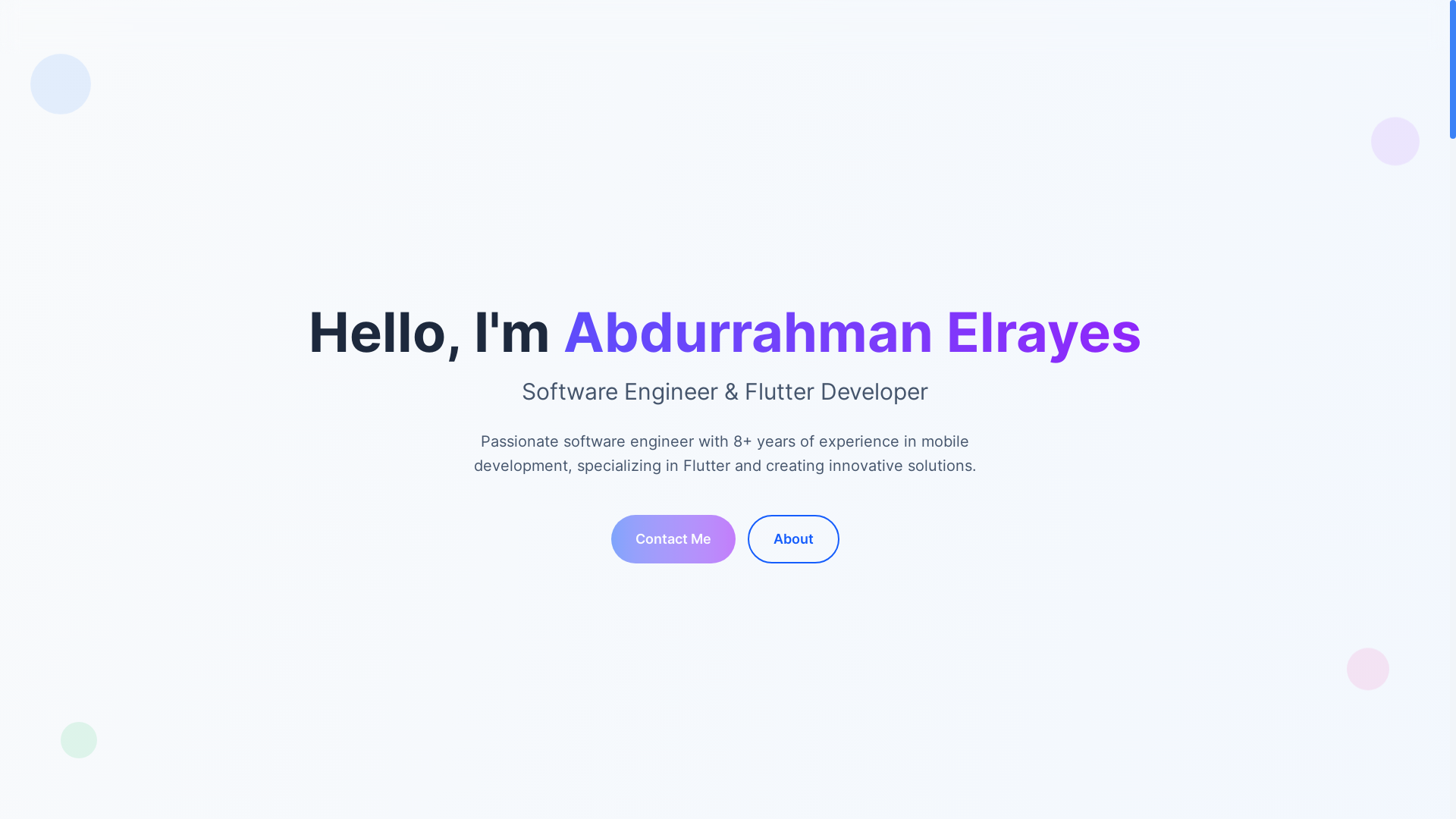 website screenshot of https://elrayes-website.pages.dev/