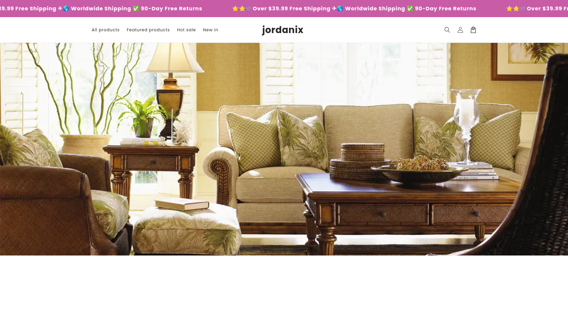 website screenshot of https://jordanix.com/