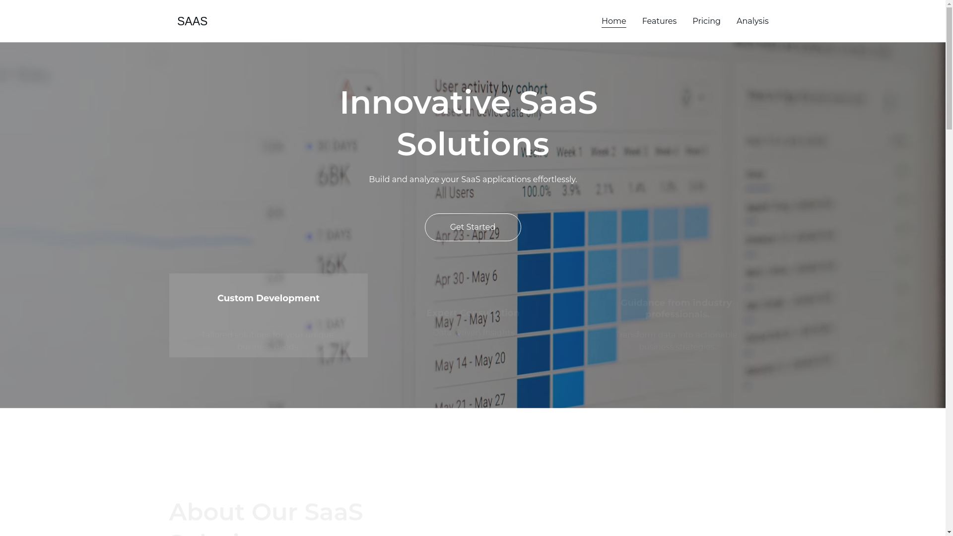 website screenshot of https://saasonwatch.com/