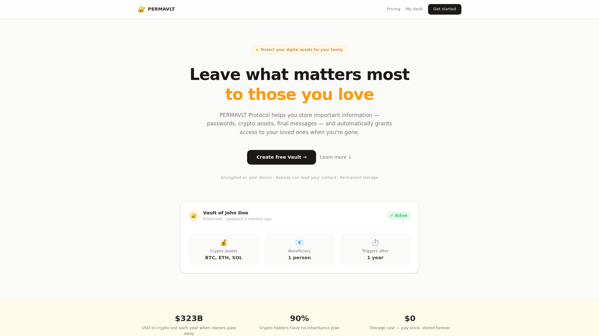 website screenshot of https://permavlt.pages.dev/