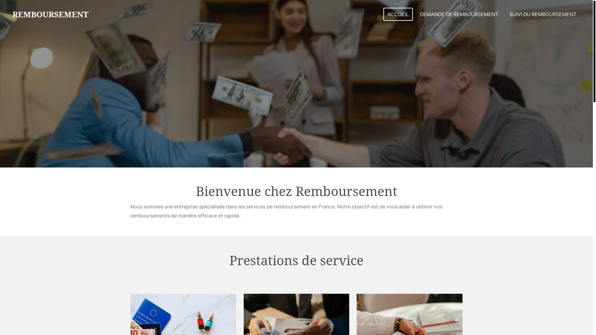 website screenshot of https://obtenirmonremboursement.eu/