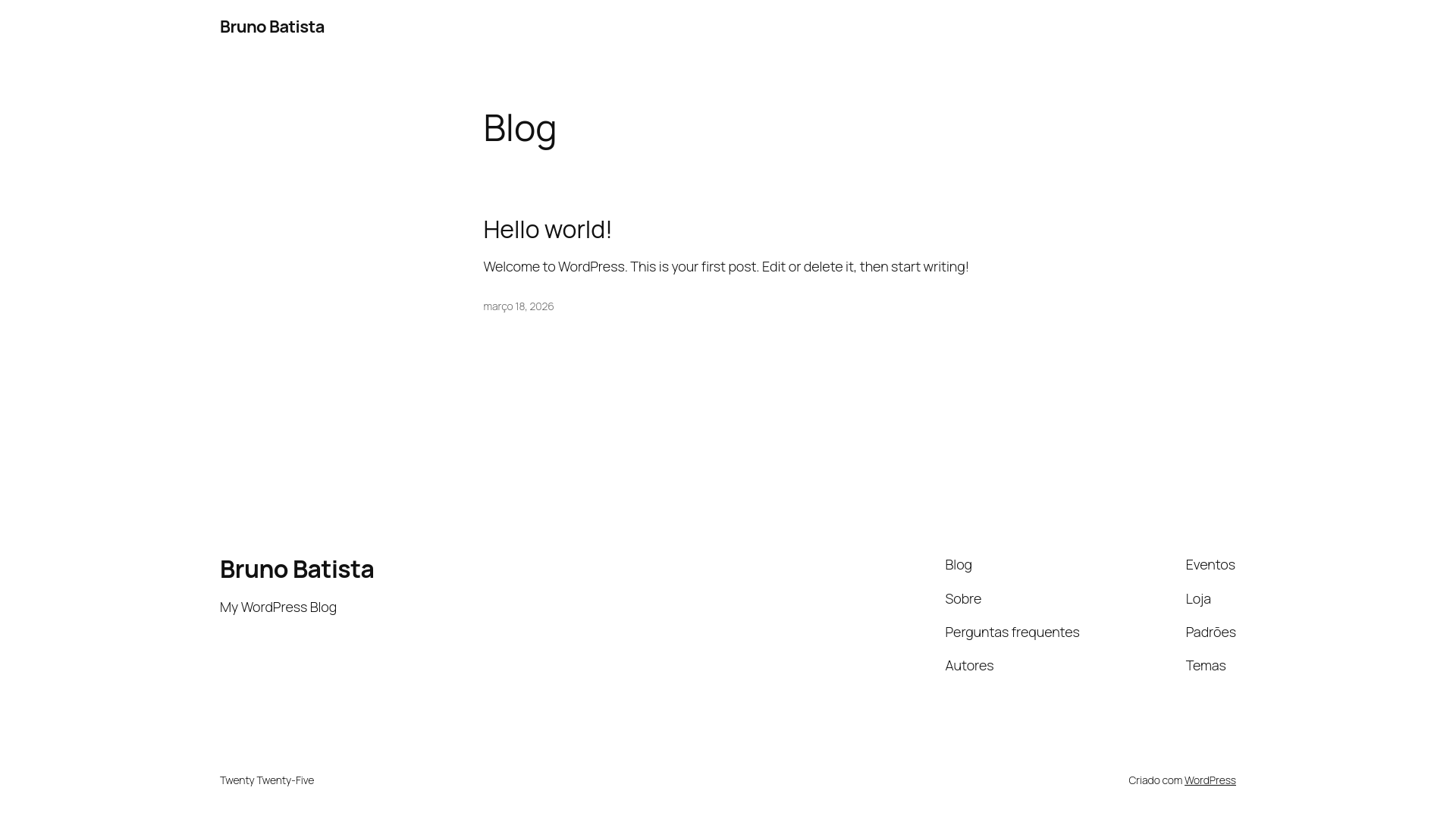 website screenshot of https://becreativo.com.br/