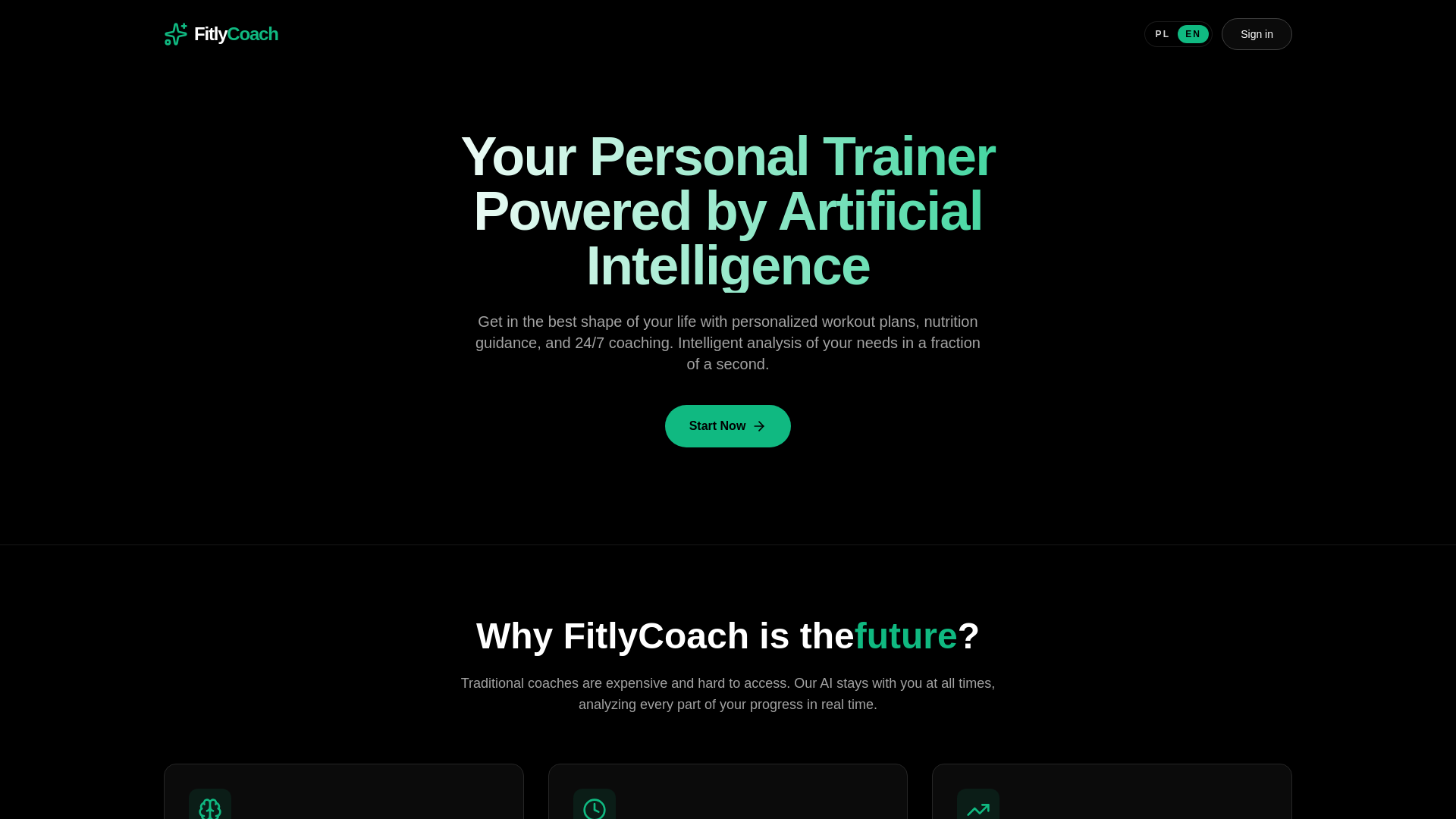 website screenshot of https://fitlycoach.fit/