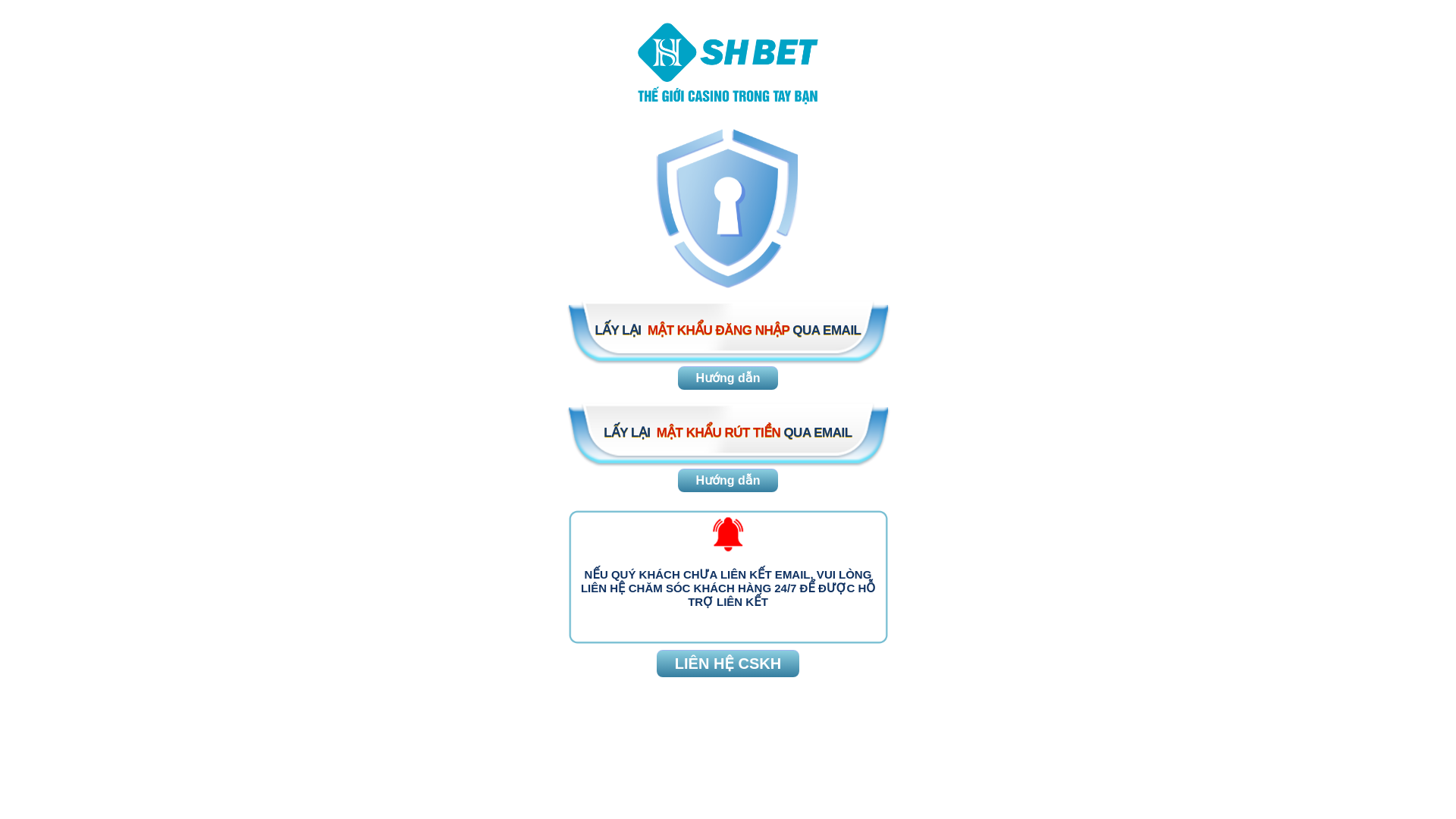 website screenshot of https://resetpass-shbet.pages.dev/