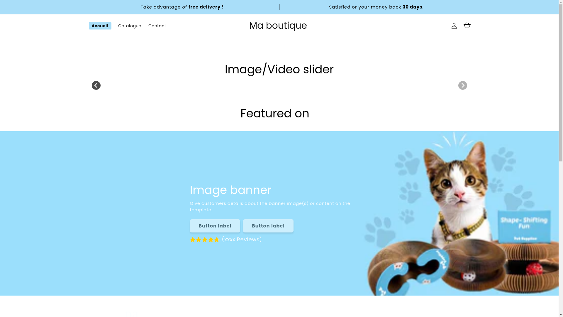 website screenshot of https://cat-joy.co.uk/