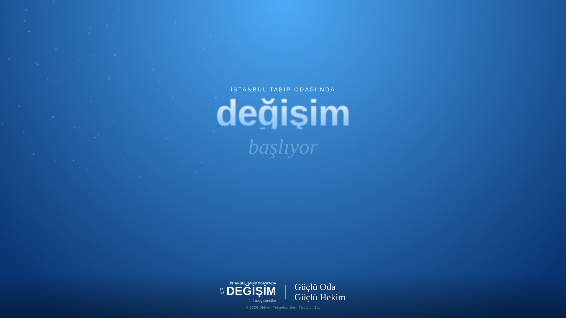 website screenshot of https://degisimciler.net/